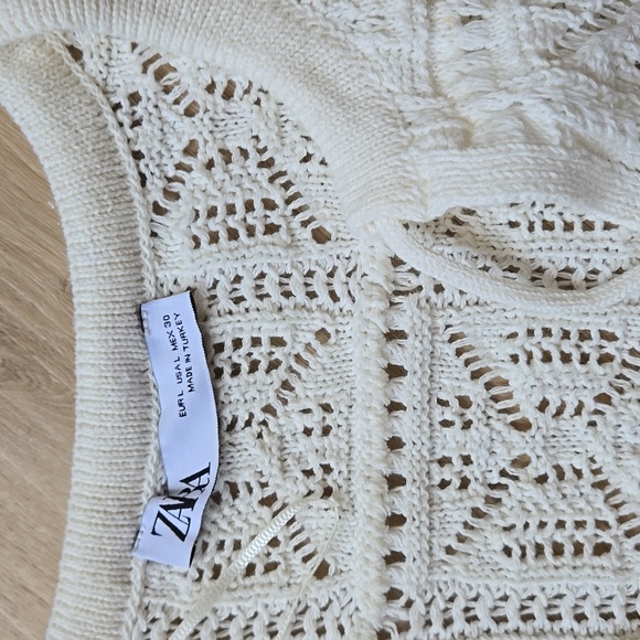 Zara pointelle knit tunic - Picture 3 of 5